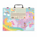 HappiHobbi Art Case Deluxe Unicorn With 100 Accessories For Ages 3+