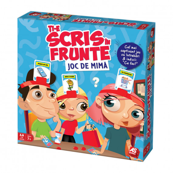 AS Games Board Game Overheads Charades For Ages 7+ And 2-6 Players