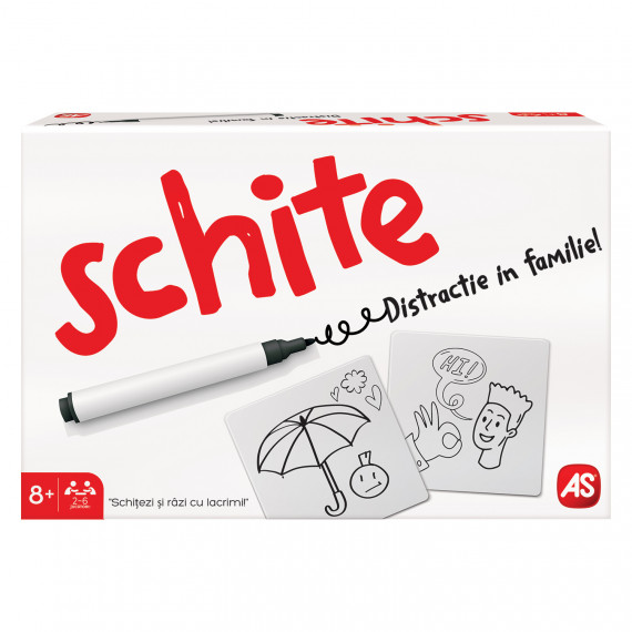 AS Games Board Game Family Sketches For Ages 8+ And 2-6 Players