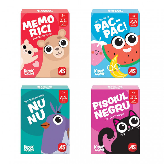 AS Games Card Games Kiddy Cards For 2+ Players and 4+ Ages