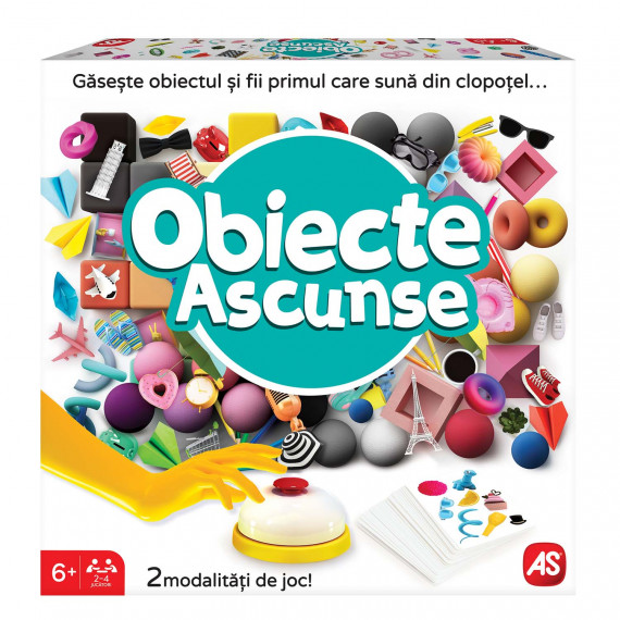 AS Games Board Game Hidden Objects For Ages 6+ And 2-4 Players