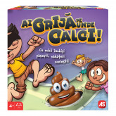 AS Games Board Game Dont Step In It! For Ages 4+ And 1+ Players