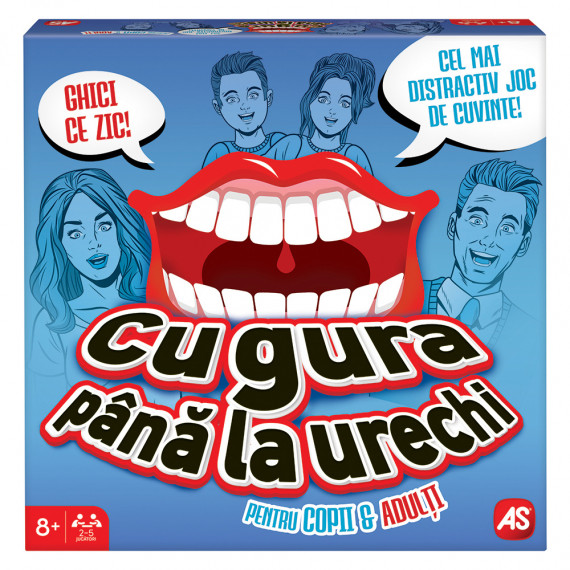 AS Games Board Game Mouthchallenge For Family For Ages 8+ And 2-5 Players