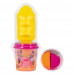 AS Dough Pot With 2 Dough Colors And 3D Cap Foldable Cutter 100gr For Ages 3+
