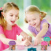 AS Dough Disney Frozen Bucket With 4 Pots - 3D Caps And 8 Tools 200gr For Ages 3+