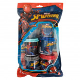 AS Dough Marvel Spiderman Polybag With 5 Pots And 3D Caps 570gr For Ages 3+