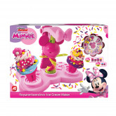 AS Dough Ice Cream Maker With 4 Dough Pots - 3D Caps 256gr And Sprinkles For Ages 3+