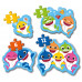 Clementoni Kids Puzzle My First Puzzles Baby Shark 3 - 6 - 9 - 12 pcs