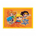 Clementoni Kids Puzzle 4 in 1 Supercolor DC Comics Super Friends 12-16-20-24 pcs