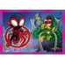 Clementoni Kids Puzzle 4 in 1 Super Color Marvel Spidey And His Amazing Friends 12-16-20-24 pcs