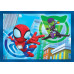 Clementoni Kids Puzzle 4 in 1 Super Color Marvel Spidey And His Amazing Friends 12-16-20-24 pcs