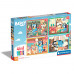 Clementoni Kids Puzzle 4 in 1 Super Color Bluey 12-16-20-24 pcs
