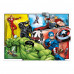 Clementoni Kids Puzzle Super Color The Avengers 2x60 pcs