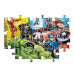 Clementoni Kids Puzzle Super Color The Avengers 2x60 pcs
