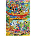 Clementoni Kids Puzzle Super Color Mickey And Friends 2x60 pcs