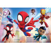 Clementoni Kids Puzzle Super Color Marvel Spidey And His Amazing Friends 2x60 pcs