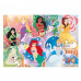 Clementoni Kids Puzzle Maxi Super Color Princess 24 pcs