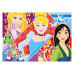 Clementoni Kids Puzzle Super Color Disney Princess 2x20 pcs