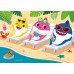 Clementoni Kids Puzzle Super Color Baby Shark 2x20 pcs