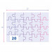 Clementoni Kids Puzzle Super Color Mickey 2x20 pcs