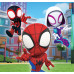 Clementoni Kids Puzzle Super Color Marvel Spidey And His Amazing Friends 3x48 pcs