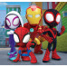 Clementoni Kids Puzzle Super Color Marvel Spidey And His Amazing Friends 3x48 pcs