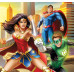 Clementoni Kids Puzzle Super Color DC Comics Justice League 3x48 pcs
