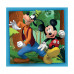 Clementoni Kids Puzzle Super Color Disney Mickey And Friends 3x48 pcs