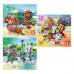 Clementoni Kids Puzzle Super Color Nickelodeon Paw Patrol 3x48 pcs