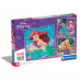 Clementoni Kids Puzzle Super Color Disney Princess 3x48 pcs