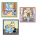 Clementoni Kids Puzzle Super Color Bluey 3x48 pcs