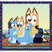 Clementoni Kids Puzzle Super Color Bluey 3x48 pcs