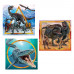 Clementoni Kids Puzzle Super Color Jurassic World 3x48 pcs