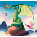 Clementoni Kids Puzzle Super Color Fantastic Creatures 3x48 pcs