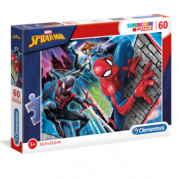 Clementoni Kids Puzzle Super Color SpiderMan 60 pcs