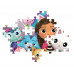 Clementoni Kids Puzzle Super Color Gabby's Dollhouse 60 pcs