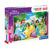 Clementoni Kids Puzzle Maxi Super Color Princess 60 pcs