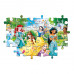 Clementoni Kids Puzzle Maxi Super Color Princess 60 pcs