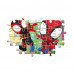 Clementoni Kids Puzzle Maxi Supercolor Marvel Spidey And His Amazing Friends 60 pcs