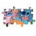 Clementoni Kids Puzzle Maxi Supercolor Disney Stitch 60 pcs