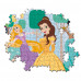 Clementoni Kids Puzzle Super Color Princess 104 pcs