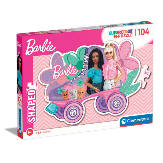 Clementoni Kids Puzzle Super Color Barbie 104 pcs