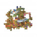 Clementoni Puzzle High Quality Collection Fantastic Wooden Garden 1500 pcs