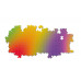 Clementoni Puzzle Colorboom Gradient 2000 pcs