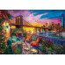 Clementoni Puzzle High Quality Collection Manhattan Balcony Sunset 3000 pcs