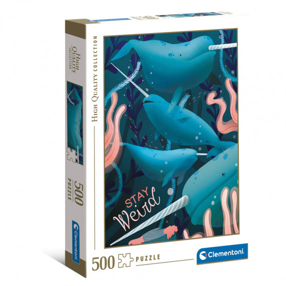 Clementoni Puzzle High Quality Collection Narwhal 500 pcs