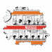 Clementoni Puzzle Mafalda 500 pcs