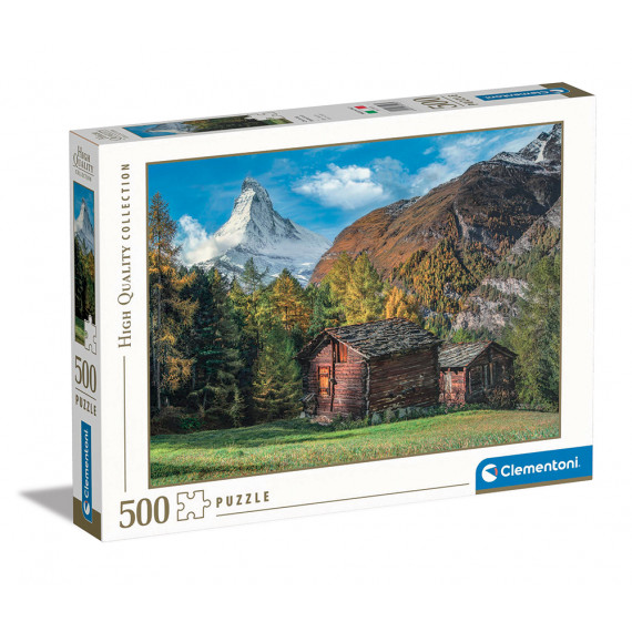 Clementoni Puzzle High Quality Collection Fascinating Matterhorn 500 pcs