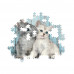 Clementoni Puzzle High Quality Collection Cat And Bunny 500 pcs - Compact Box