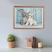 Clementoni Puzzle High Quality Collection Cat And Bunny 500 pcs - Compact Box